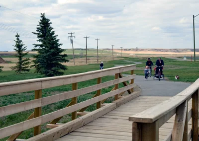 ML walking path bridge
